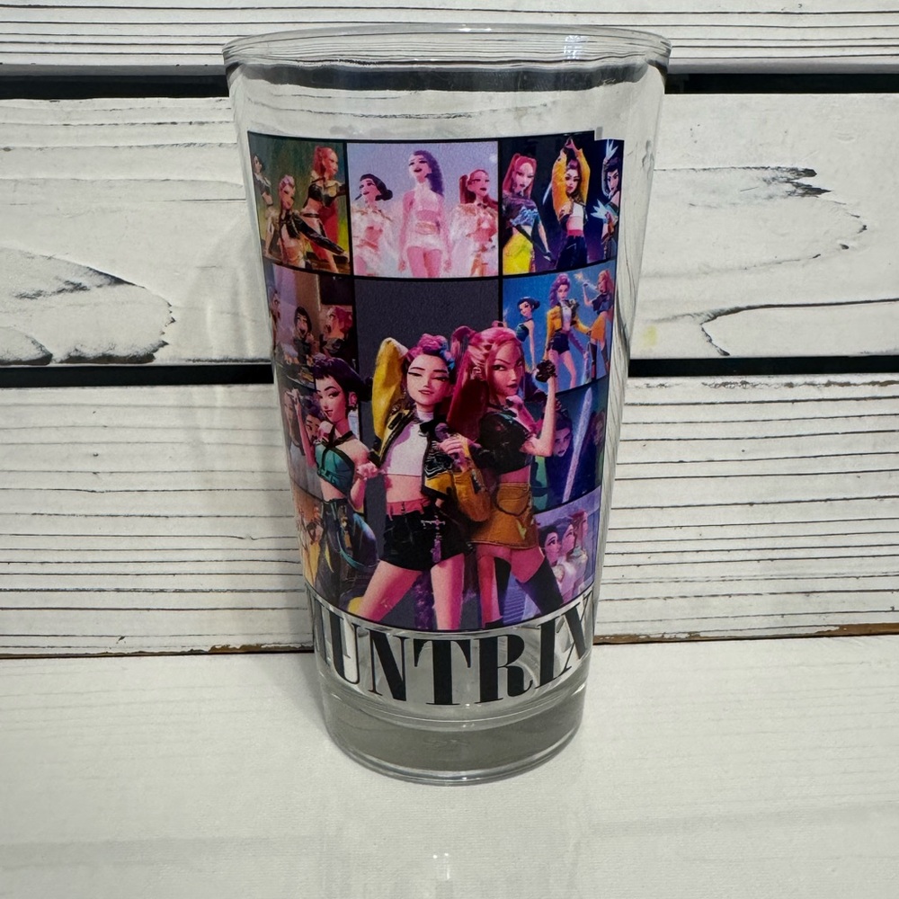 Colorful Character Glass Tumbler k pop - Picture 4 of 4